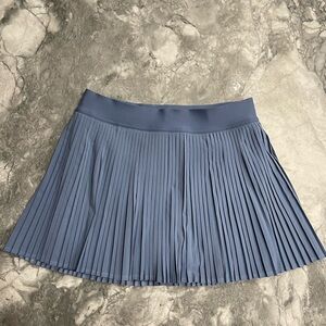 Lululemon Varsity HR Pleated Tennis Skirt in Oasis Blue sz 6 Perfect Condition